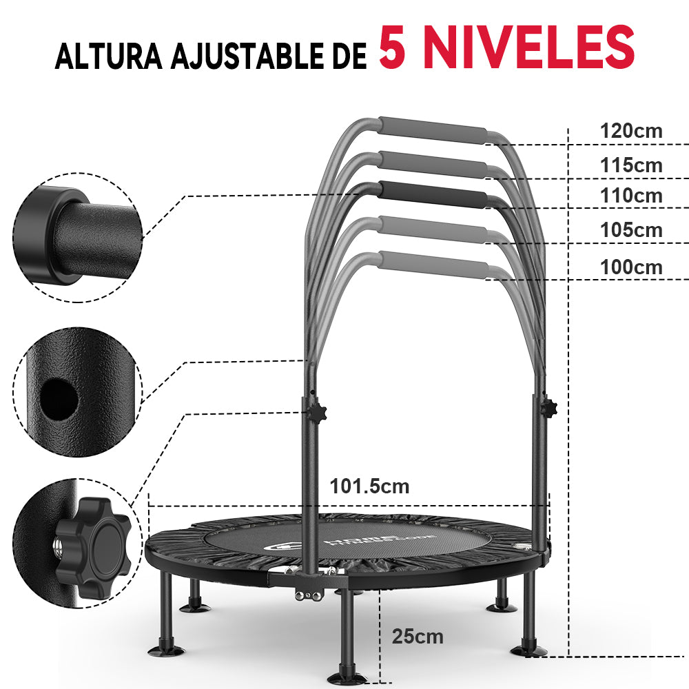 Trampolín Plegable 40 Pulgadas