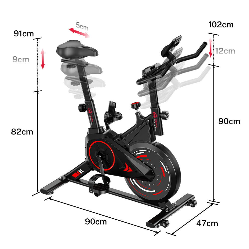 Bicicleta Estática C1,Volante 6KG