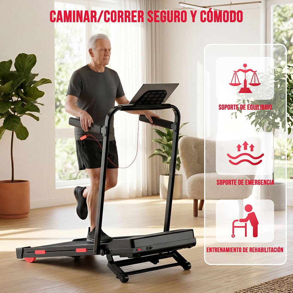 Cinta de Correr Y5 con Motor sin Escobillas, 0%-15% Inclinación Automática