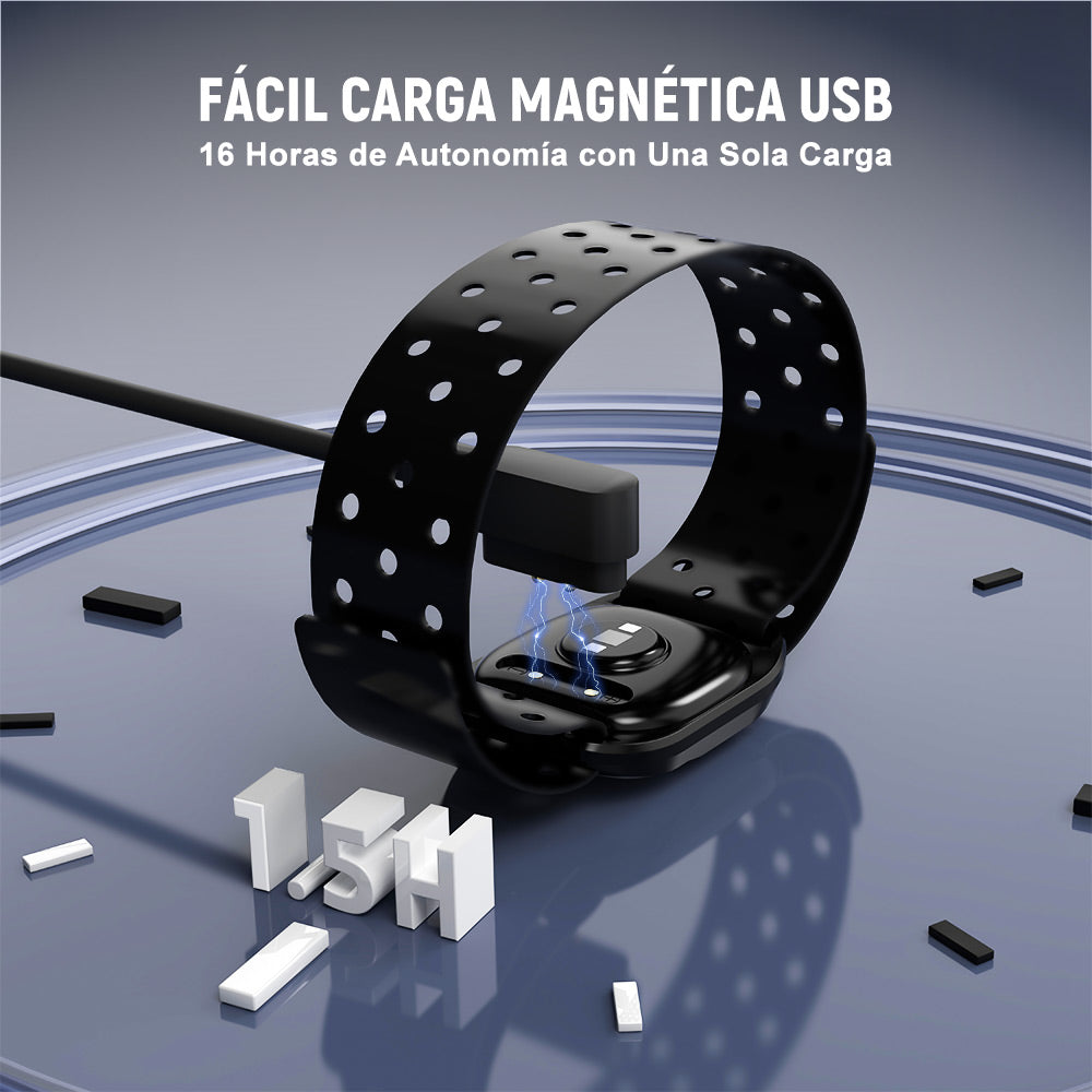 Brazalete Pulsómetro, Bluetooth 5.0/ANT+, Impermeable IP67