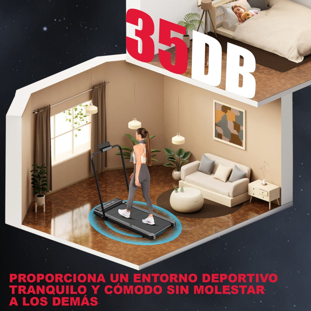 Cinta de Correr Plegable Q2 Pro, Velocidad 1-10KM/H