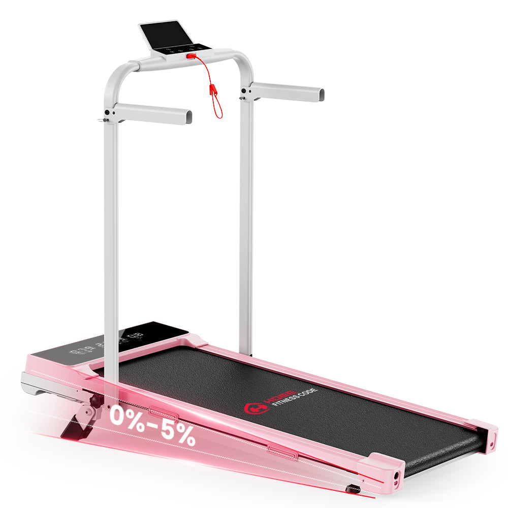 Cinta de Correr Plegable Q2 Pro con 5% Inclinación Manual, Velocidad 1-10 km/h (Nueva Versión)