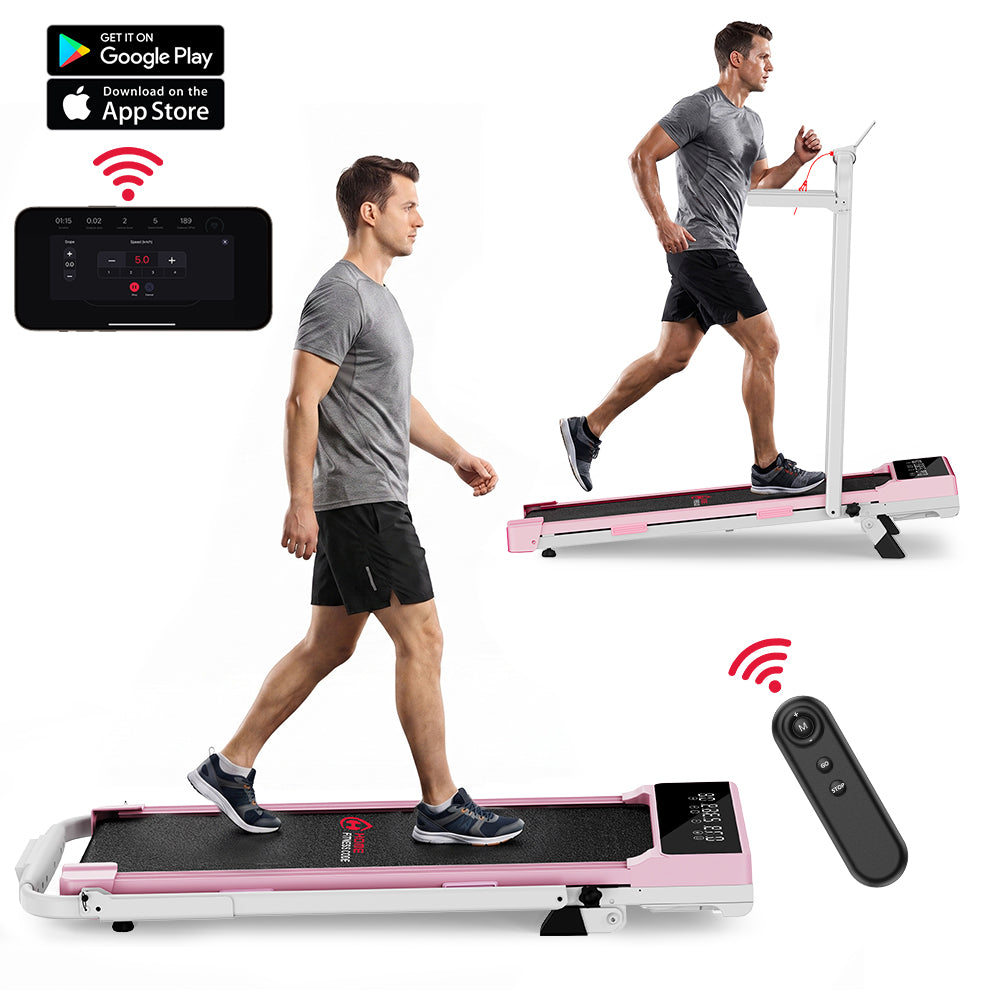 Cinta de Correr Plegable Q2 Pro con 5% Inclinación Manual, Velocidad 1-10 km/h (Nueva Versión)
