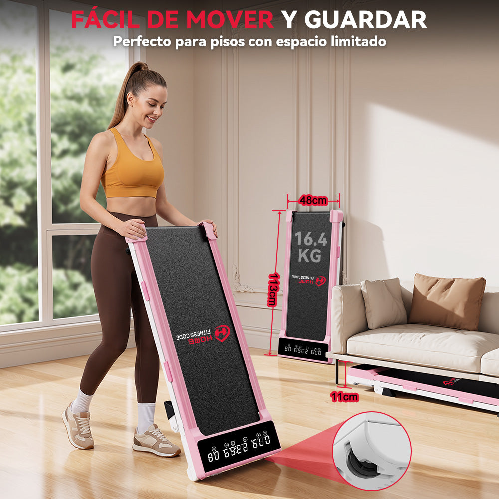Cinta de Correr Q2 Pro con 5% Inclinación Manual, Velocidad 1-10 km/h (Nueva Versión)