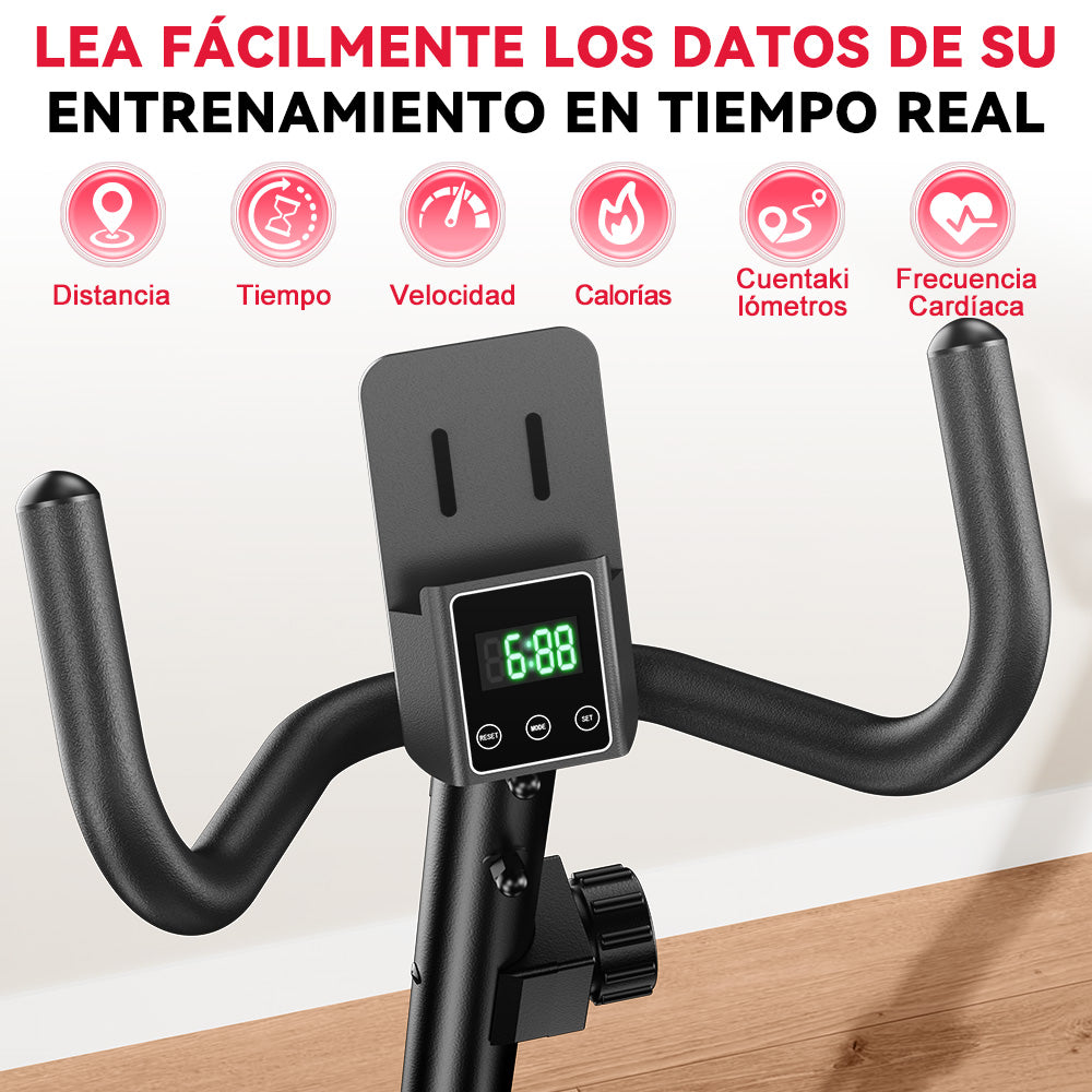 Bicicleta Estática Reclinada X1, 16 Niveles de Resistencia