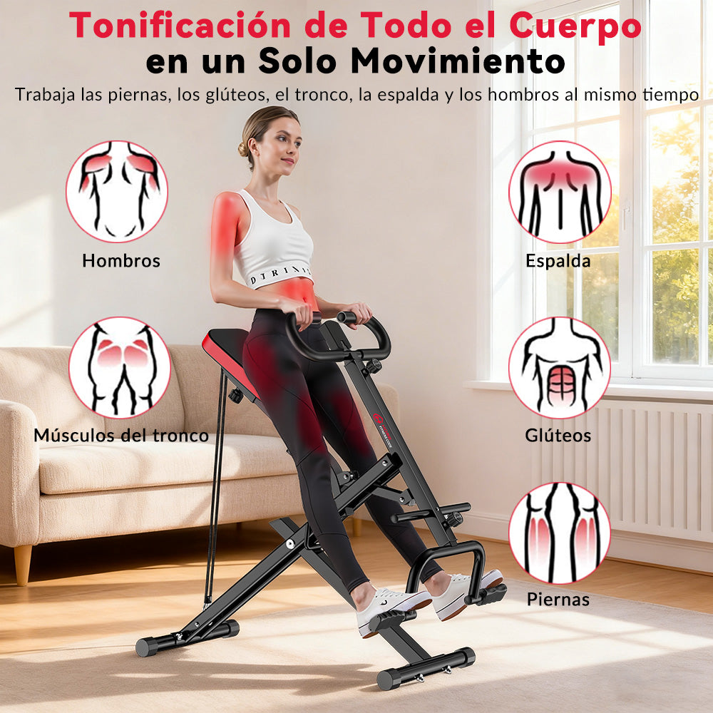 Máquina de Sentadillas Profundas Plegable