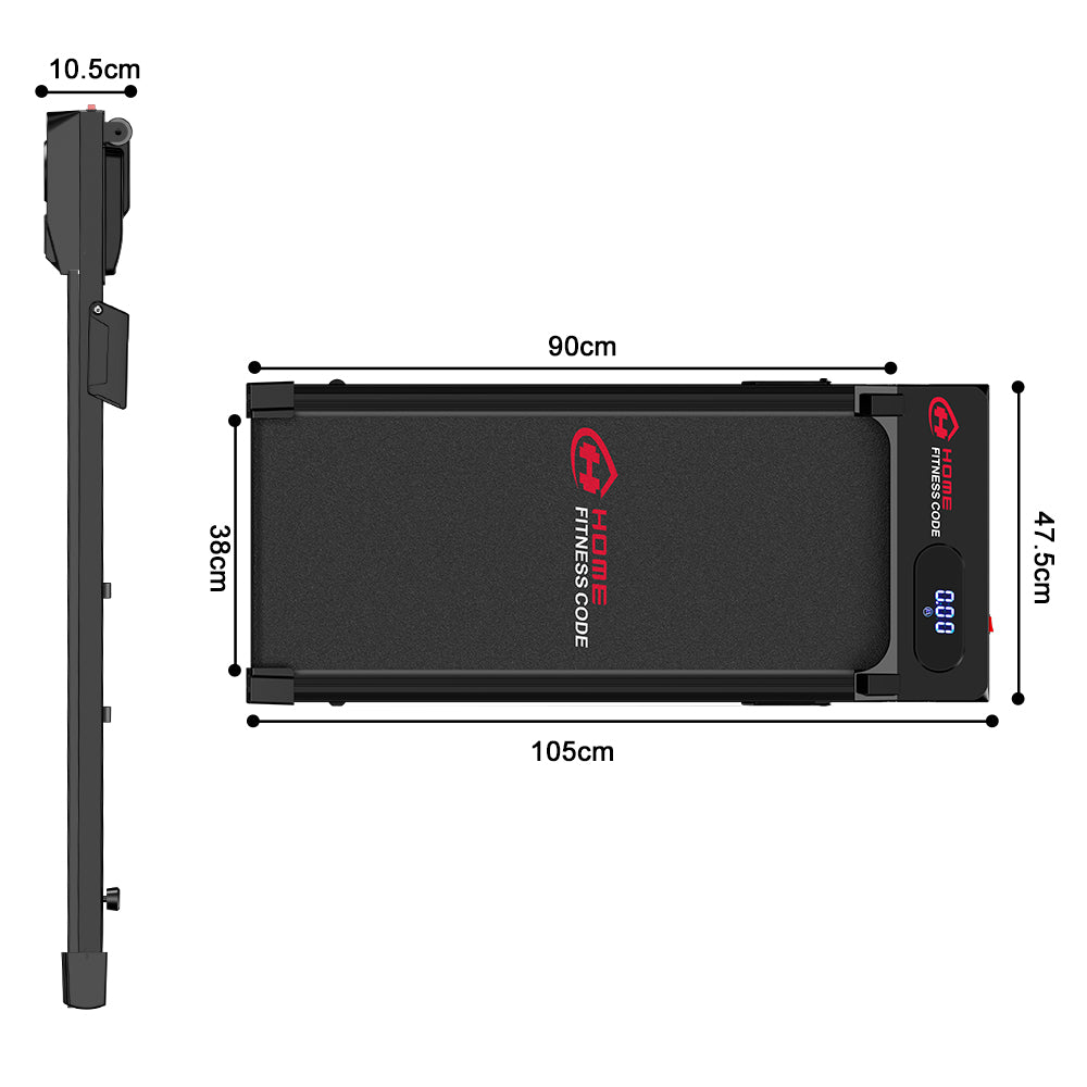 Cinta de Correr T7, Velocidad 1-6KM/H, 5% Inclinación Manual