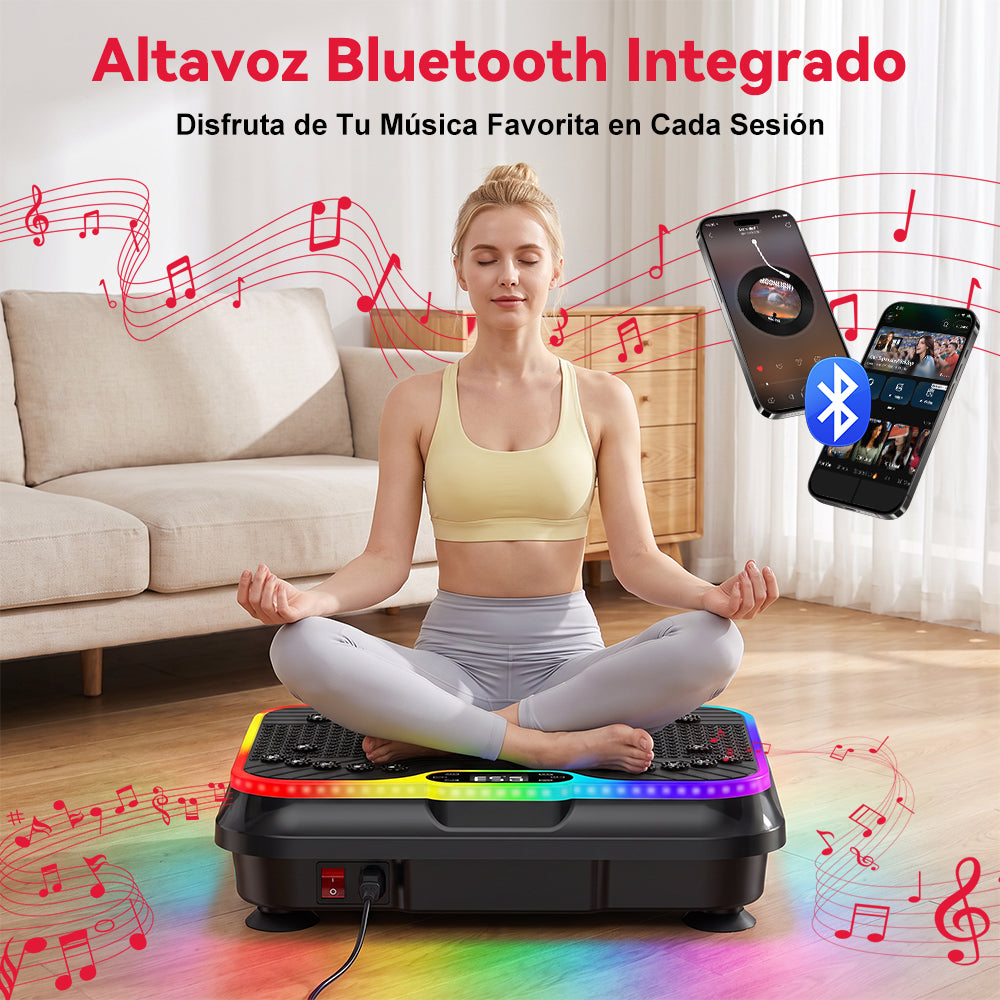 Plataforma Vibratoria F1, 250 Niveles de Intensidad