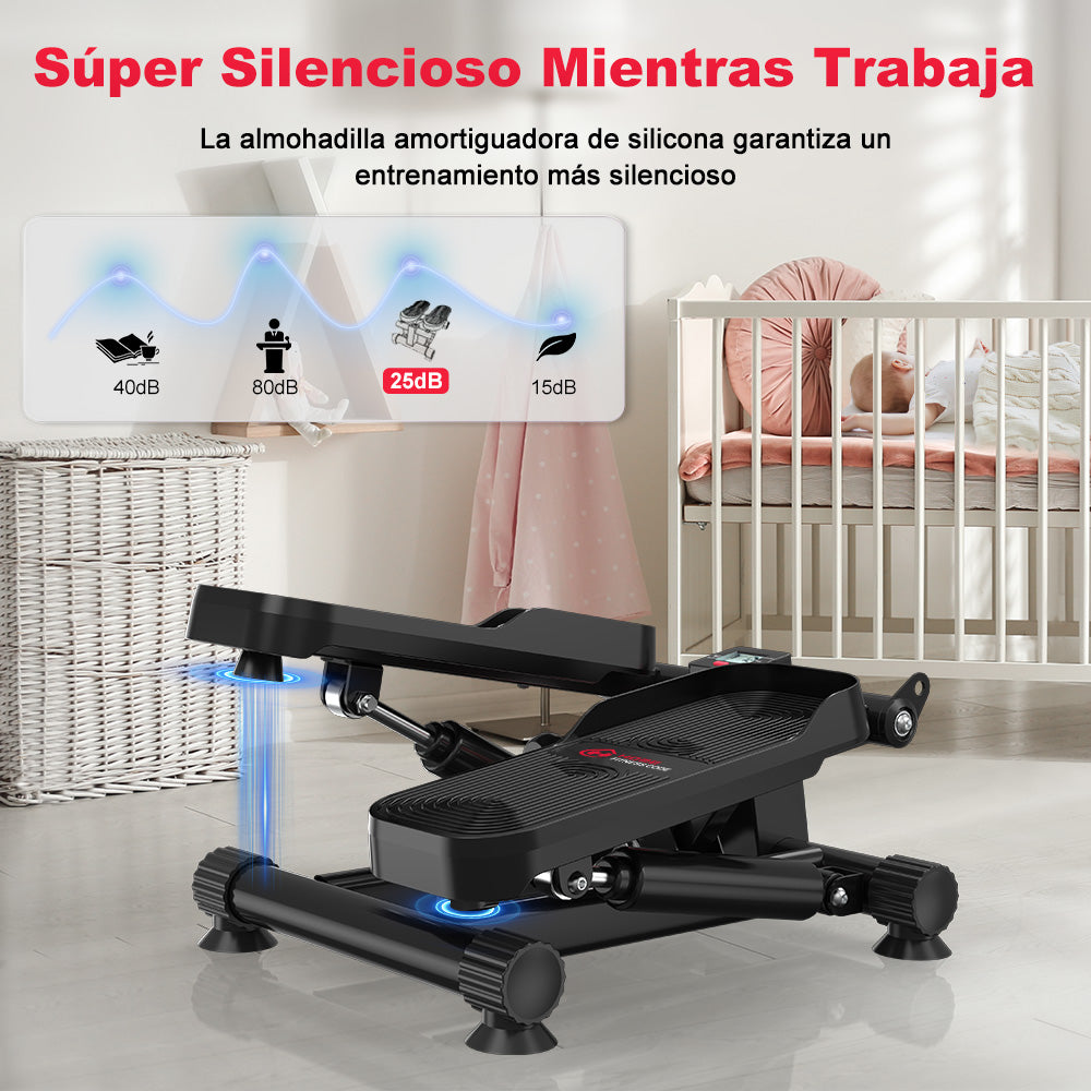 Mini Stepper Hidráulico con Bandas de Resistencia