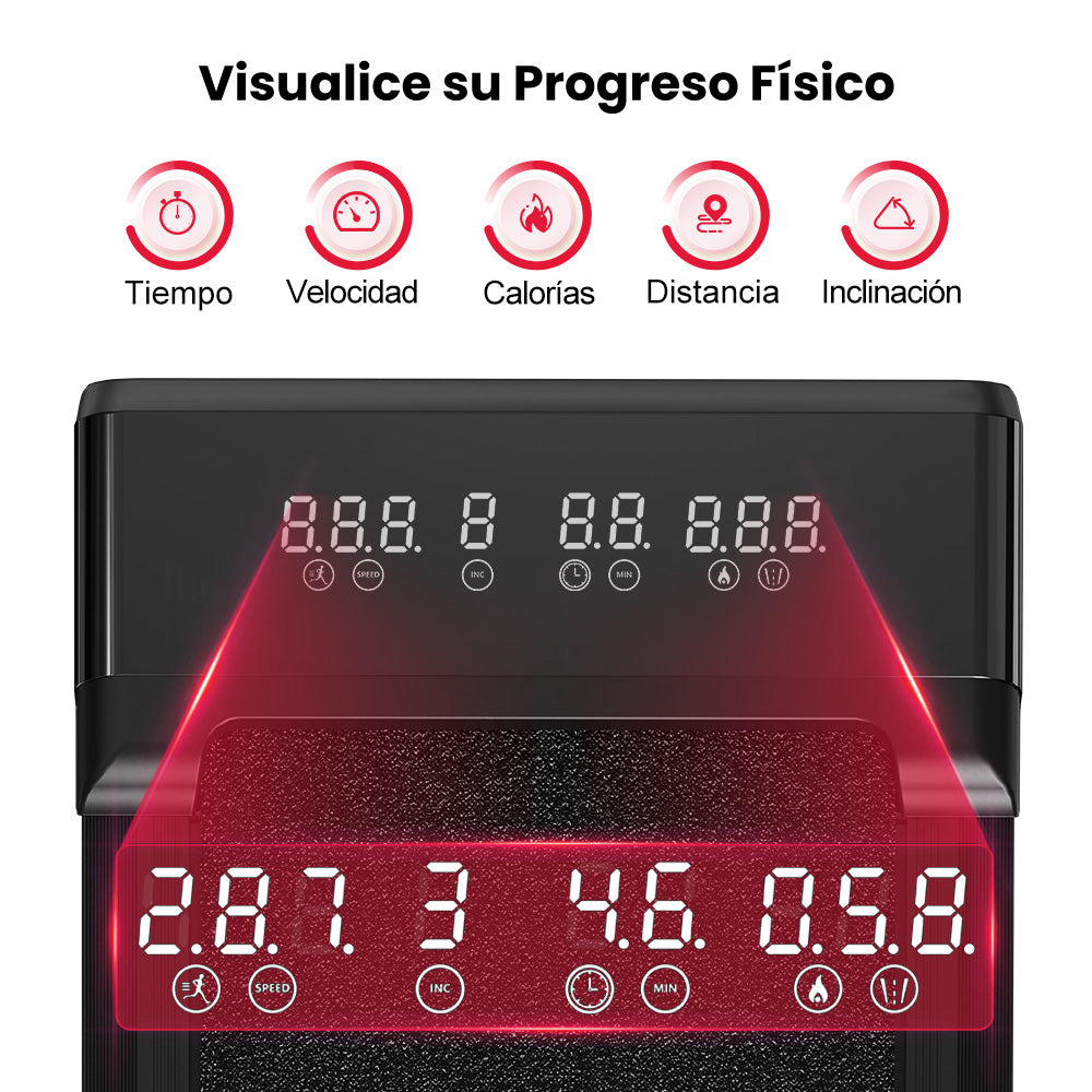 Cinta de Correr Y1 con Inclinación Automática de 0-12 %, Velocidad de 1 a 10KM/H