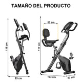 Bicicleta Estática Plegable, Resistencia Magnética