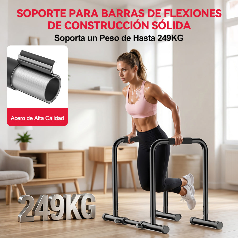 Estación De Fondos Con Barras Paralelas