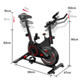 Bicicleta Estática C1,Volante 6KG