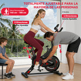 Bicicleta Estática C1,Volante 6KG