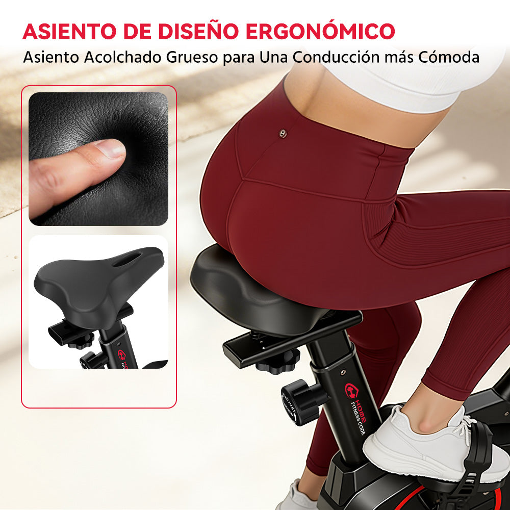 Bicicleta Estática C1,Volante 6KG