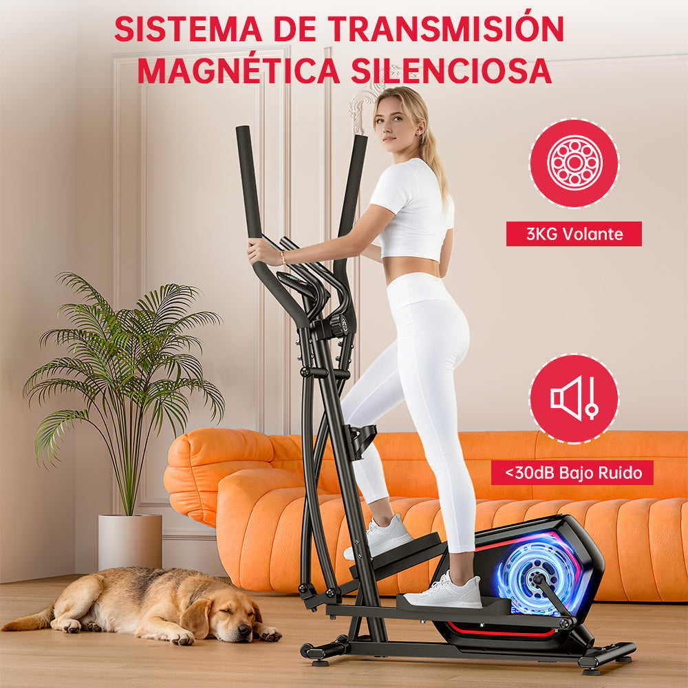 Máquina Elíptica E200, Resistencia Magnética de 16 Niveles