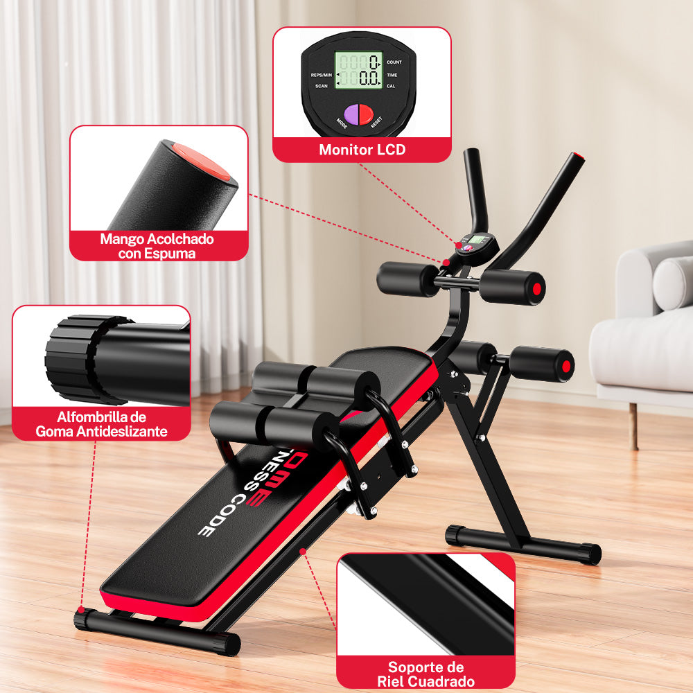 Entrenador Abdominal Plegable
