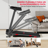 Cinta de Correr Plegable Q5 con Inclinación, Motor sin Escobillas, Velocidad 1-12KM/H