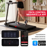 Cinta de Correr Plegable Q5 con Inclinación, Motor sin Escobillas, Velocidad 1-12KM/H