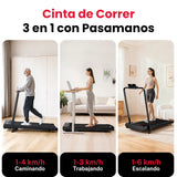 Cinta de Correr T7, Velocidad 1-6KM/H, 5% Inclinación Manual