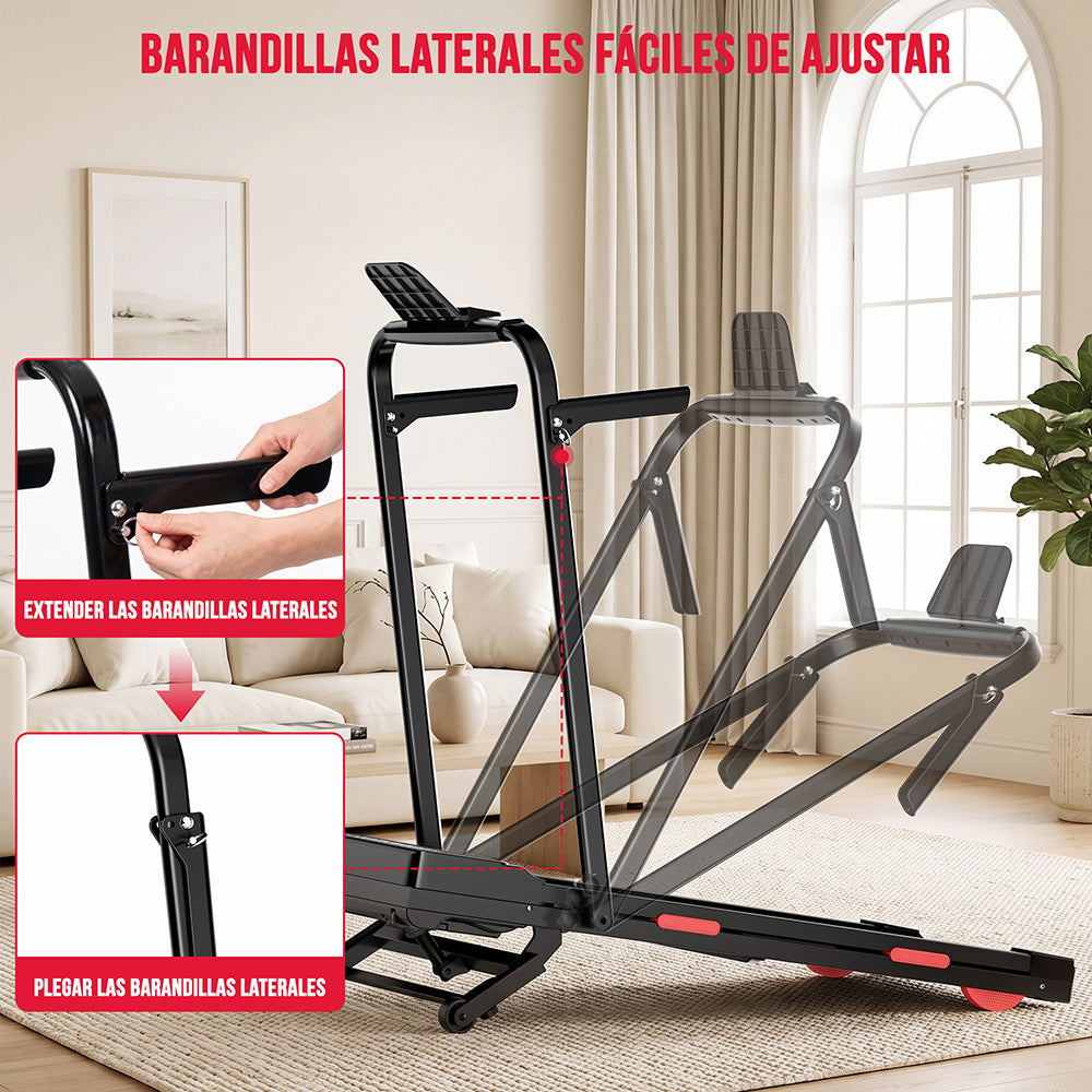 Cinta de Correr Y5 con Motor sin Escobillas, 0%-15% Inclinación Automática