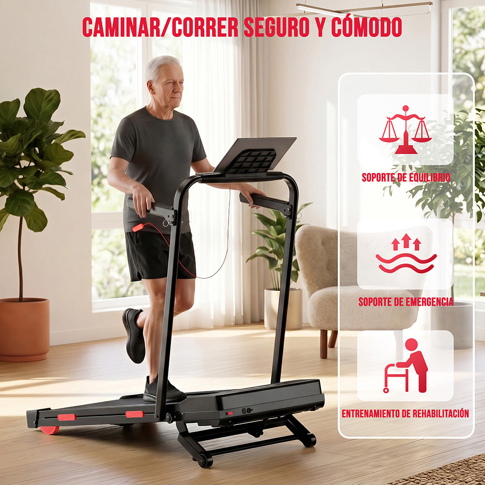 Cinta de Correr Y5 con Motor sin Escobillas, 0%-15% Inclinación Automática