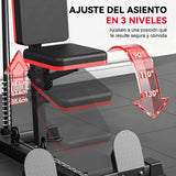 Máquina de Polea Alta y Baja para Dominadas