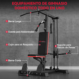Máquina de Polea Alta y Baja para Dominadas