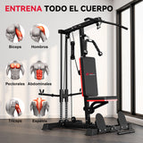 Máquina de Polea Alta y Baja para Dominadas