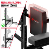 Power Tower Barra de Tracción A1, con Bandas de Resistencia