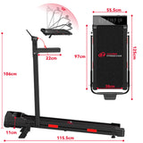 Cinta de Correr Plegable Q2 Pro con 5% Inclinación Manual, Velocidad 1-10 km/h (Nueva Versión)