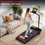 Cinta de Correr Plegable Q2 Pro con 5% Inclinación Manual, Velocidad 1-10 km/h (Nueva Versión)