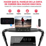 Cinta de Correr Plegable Q2 Pro con 5% Inclinación Manual, Velocidad 1-10 km/h (Nueva Versión)