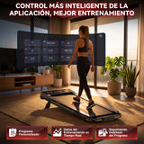 Cinta de Correr Plegable Q2 Pro con 5% Inclinación Manual, Velocidad 1-10 km/h (Nueva Versión)