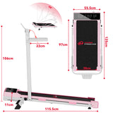 Cinta de Correr Plegable Q2 Pro con 5% Inclinación Manual, Velocidad 1-10 km/h (Nueva Versión)