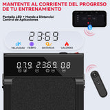 Cinta de Correr Q2 Pro con 5% Inclinación Manual, Velocidad 1-10 km/h (Nueva Versión)