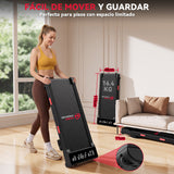 Cinta de Correr Q2 Pro con 5% Inclinación Manual, Velocidad 1-10 km/h (Nueva Versión)