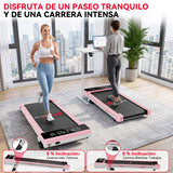 Cinta de Correr Q2 Pro con 5% Inclinación Manual, Velocidad 1-10 km/h (Nueva Versión)