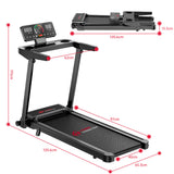 Cinta de Correr Plegable Q8, 1-12 KM/H, Inclinación Manual del 5%
