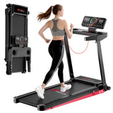 Cinta de Correr Plegable Q8, 1-12 KM/H, Inclinación Manual del 5%