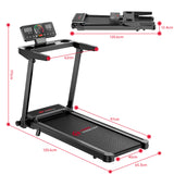 Cinta de Correr Plegable Q8, 1-12 KM/H, Inclinación Manual del 5%