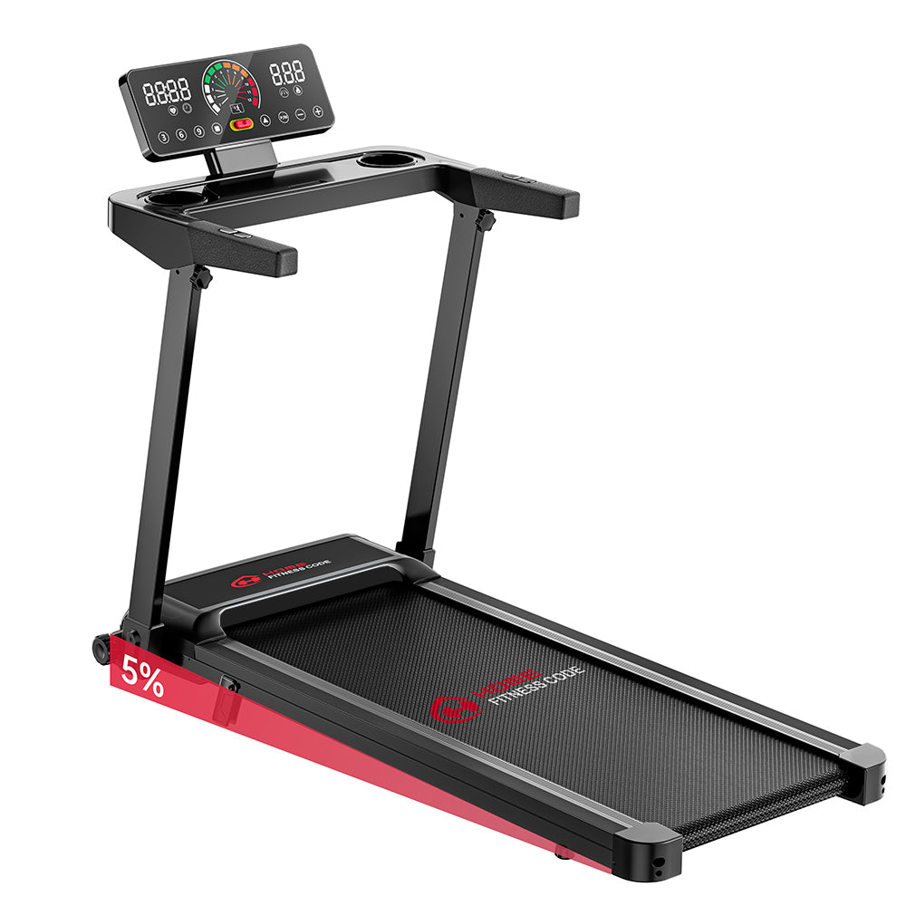 Cinta de Correr Plegable Q8, 1-12 KM/H, Inclinación Manual del 5%