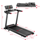 Cinta de Correr Plegable Q8, 1-12 KM/H, Inclinación Manual del 5%