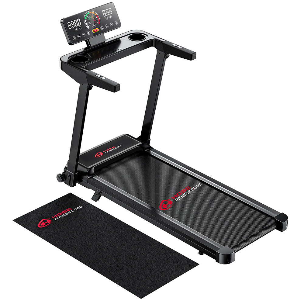 Cinta de Correr Plegable Q8, 1-12 KM/H, Inclinación Manual del 5%