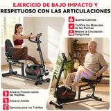 Bicicleta Estática Reclinada X1, 16 Niveles de Resistencia