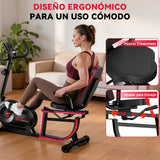 Bicicleta Estática Reclinada X1, 16 Niveles de Resistencia
