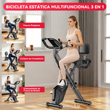 Bicicleta Estática Plegable, Resistencia Magnética