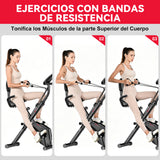 Bicicleta Estática Plegable, Resistencia Magnética