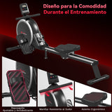 Máquina de Remo Magnética, Resistencia de 16 Niveles