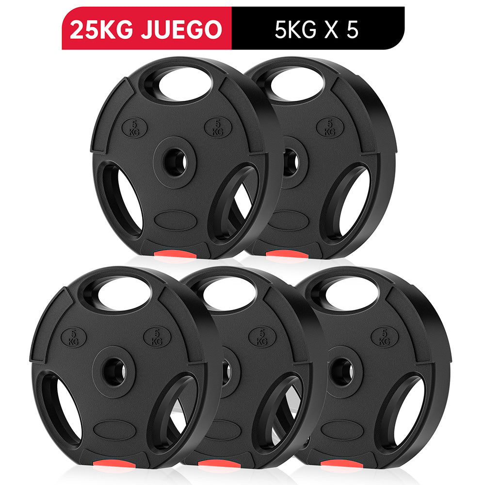 1 Pulgada Discos de Pesas Estándar, 5 x 5KG
